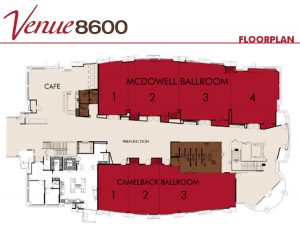 Venue 8600 Floorplan scottsdale az